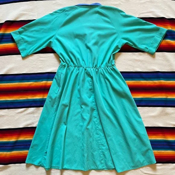 Willi of California 80s Shirt Dress with Matching Belt XL-XXL - Picture 5 of 6
